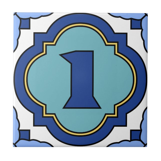 Teja 1 de la dirección del número de la isla de (Frente)