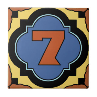 Teja 7 de la dirección del número de la isla de