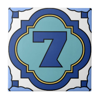 Teja 7 de la dirección del número de la isla de