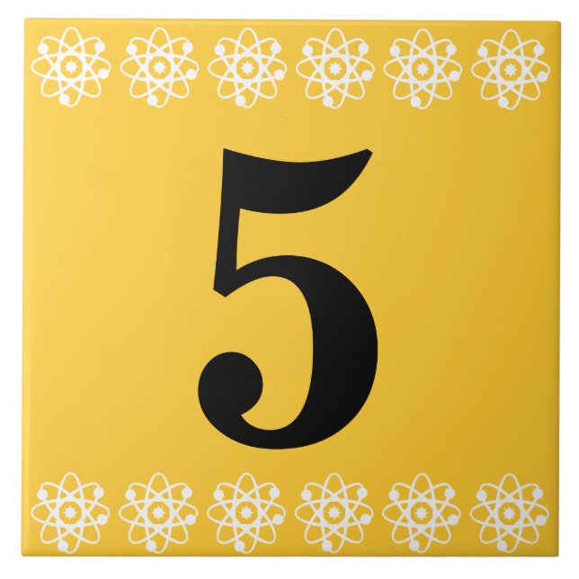 Teja atómica del número de casa (Frente)