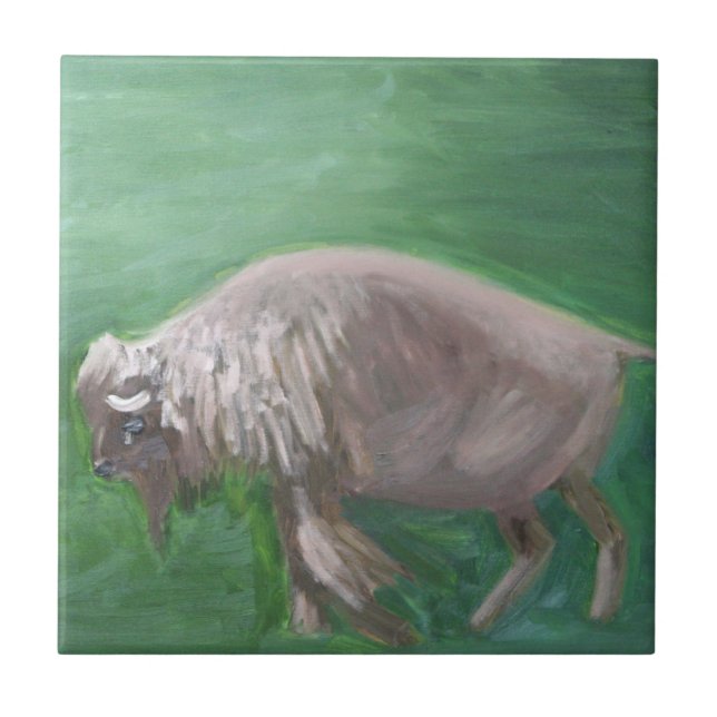 Teja blanca del búfalo (Frente)