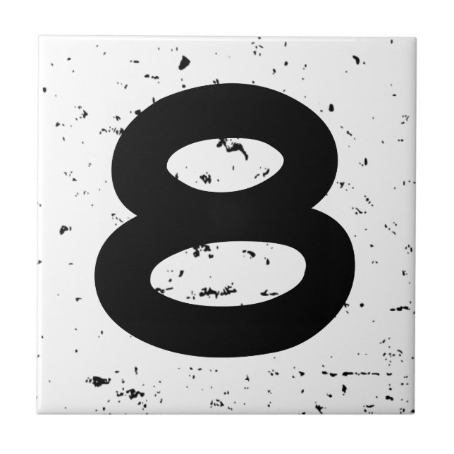 Teja casera apenada del número de casa de la (Frente)