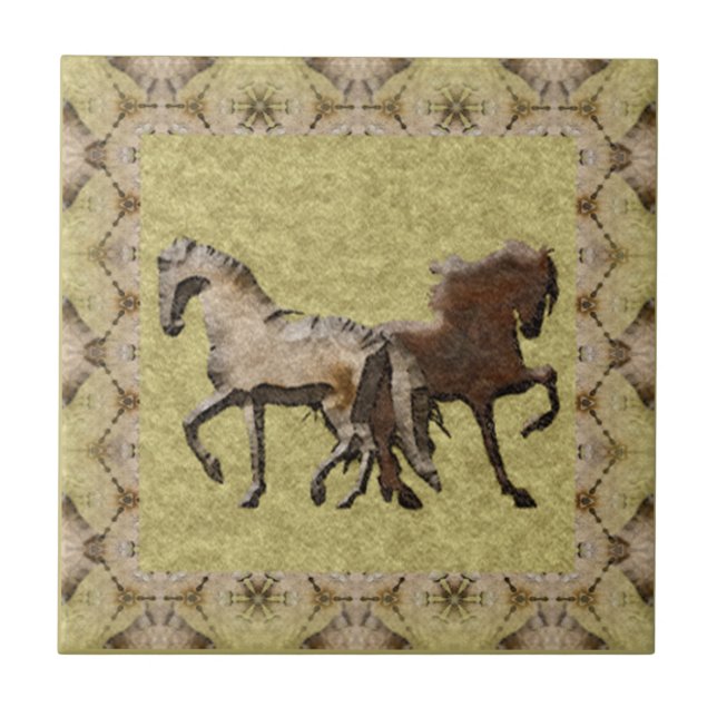 Teja de 2 CABALLOS (Frente)