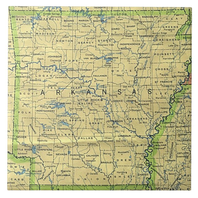 Teja de Arkansas (Frente)