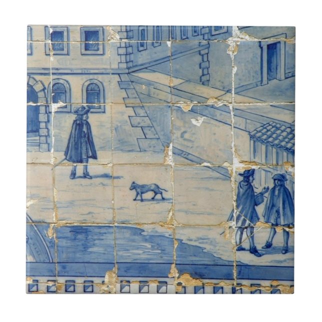 Teja de Azulejo (Frente)