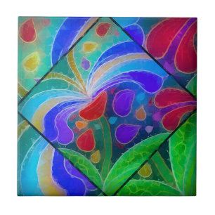 Teja de cerámica del acento