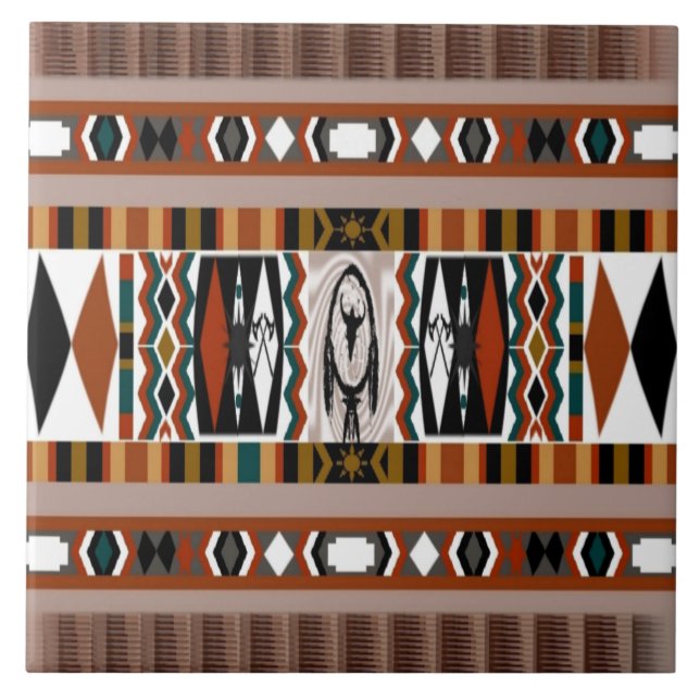 Teja de Dreamcatcher del nativo americano (Frente)