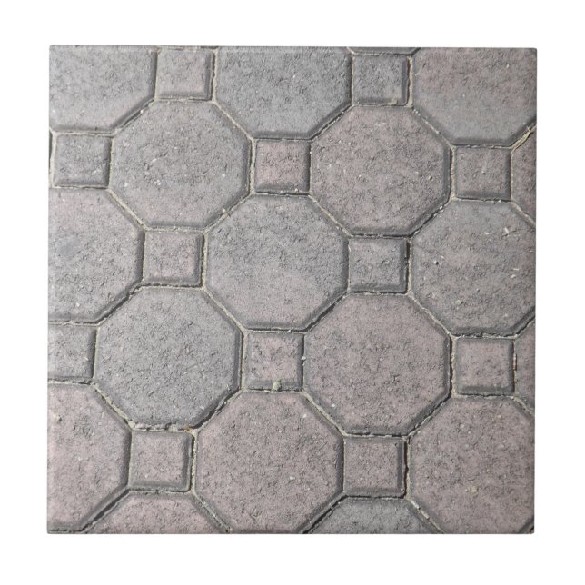 Teja de la acera del cemento (Frente)