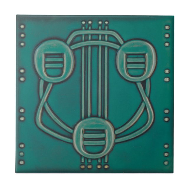 Teja de la antigüedad de la reproducción de (Frente)