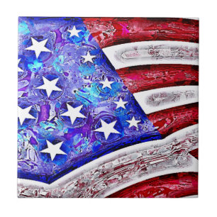 Teja de la BANDERA AMERICANA