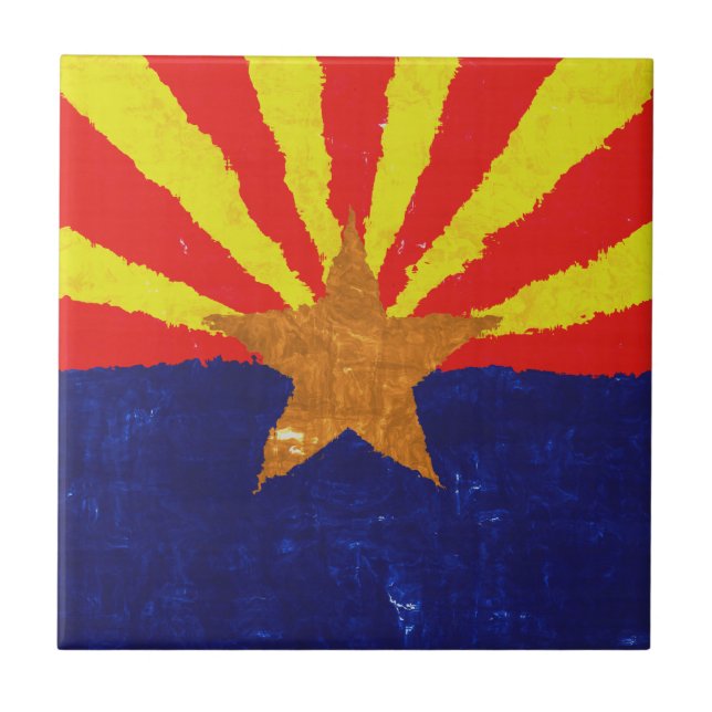 Teja de la BANDERA de ARIZONA (Frente)