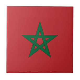 Teja de la bandera de Marruecos