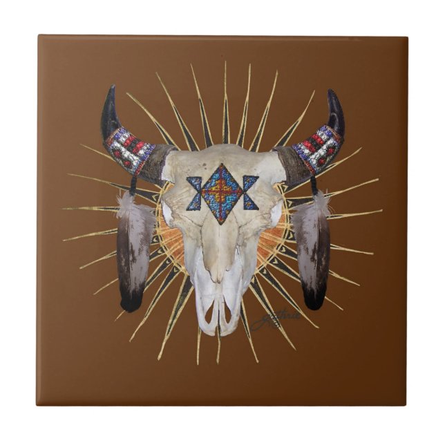 Teja de la estrella del búfalo (Frente)