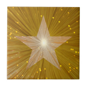 Teja de la estrella del oro