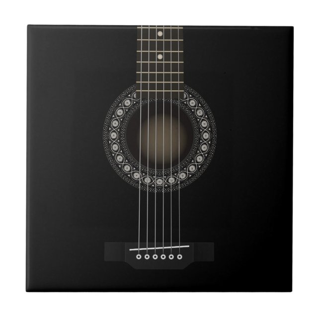 Teja de la guitarra acústica (Frente)