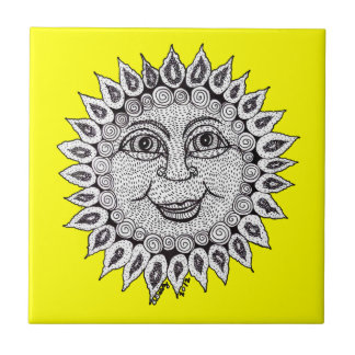 Teja de la sol de la alegría