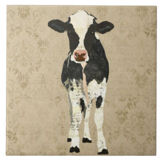 Teja de la vaca del ónix y de la perla