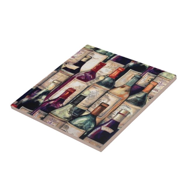 Teja de los amantes del vino (Lado)