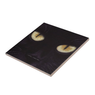 Teja de los ojos de gato negro