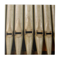 Teja de los tubos de órgano