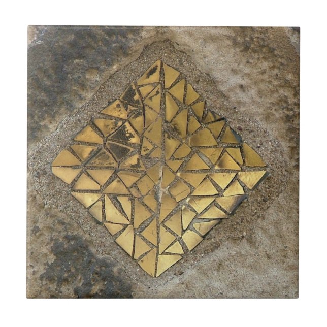 Teja de mosaico de Gaudi (Frente)