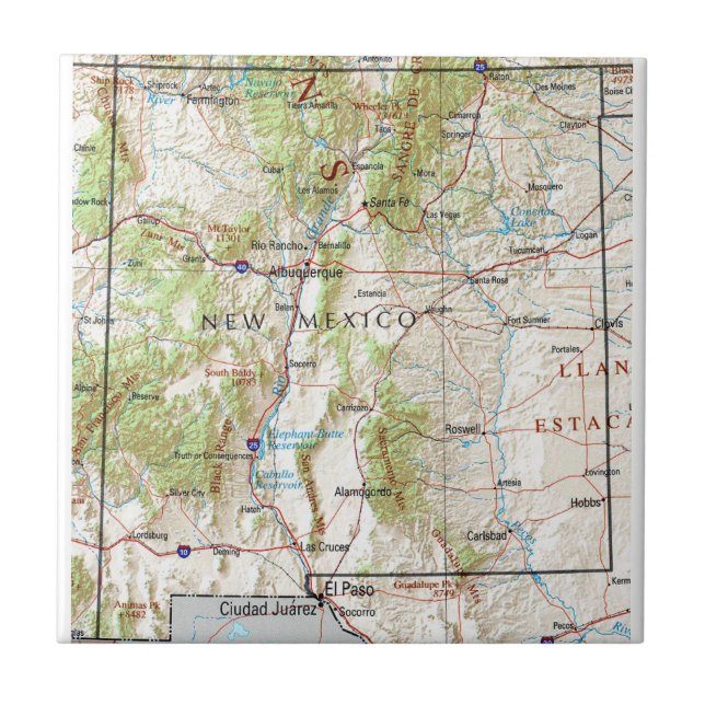 Teja de New México (Frente)