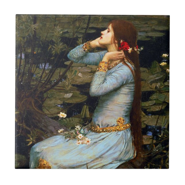 Teja de Ofelia del Waterhouse (Frente)