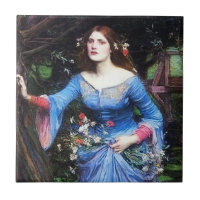 Teja de Ofelia del Waterhouse
