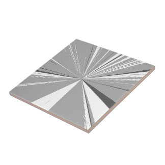 Teja de plata de cerámica por Janz 4.25x4.25