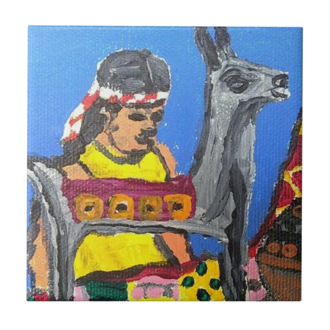 Teja de plata de la llama (Frente)