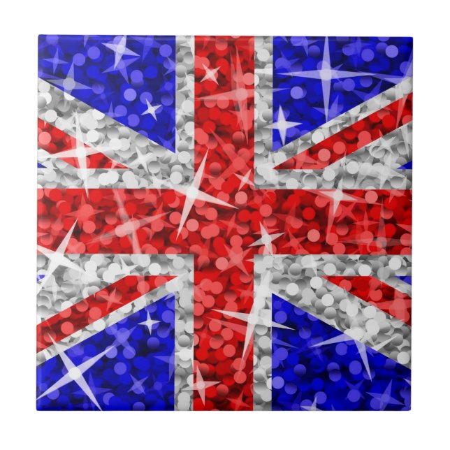 Teja de Reino Unido del Glitz (Frente)