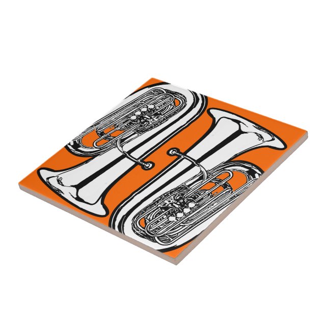 Teja de Trivet de la tuba para las placas (Lado)