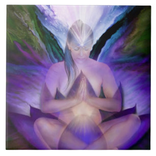 Teja del arte de la diosa de Chaka del tercer ojo