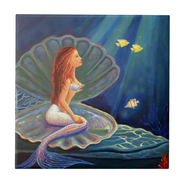 Teja del arte de la sirena - por el arte de Susan (Frente)