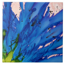 Teja del arte del Zaffre