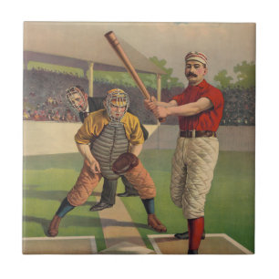 Teja del béisbol del vintage