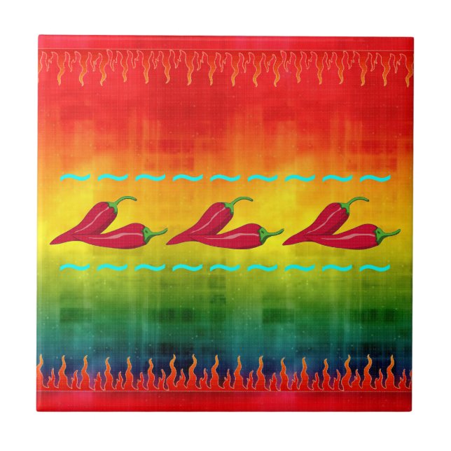 Teja del chile picante (Frente)