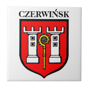 TEJA DEL ESCUDO DE LA FAMILIA DE CZERWINSK