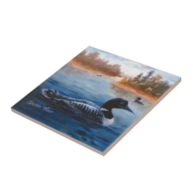 Teja del lago loon (Lado)