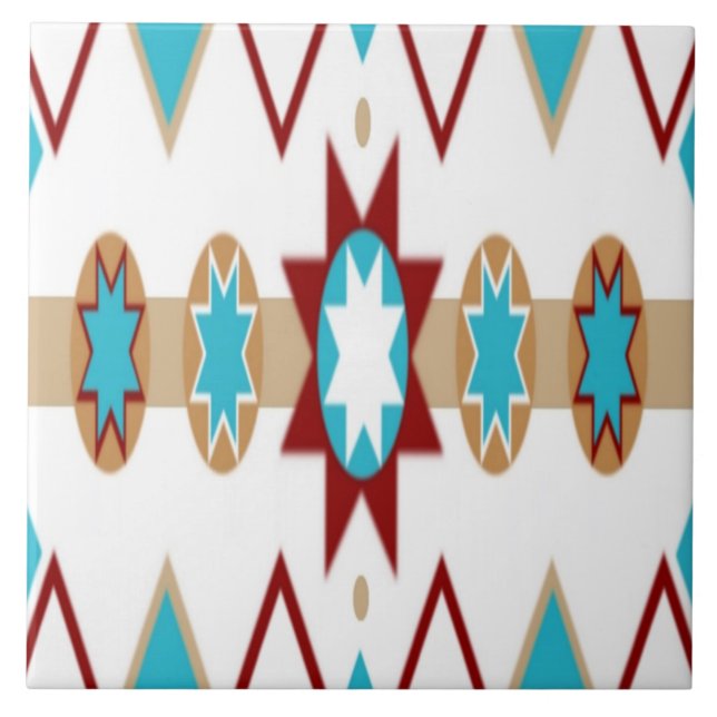 Teja del modelo del nativo americano (Frente)