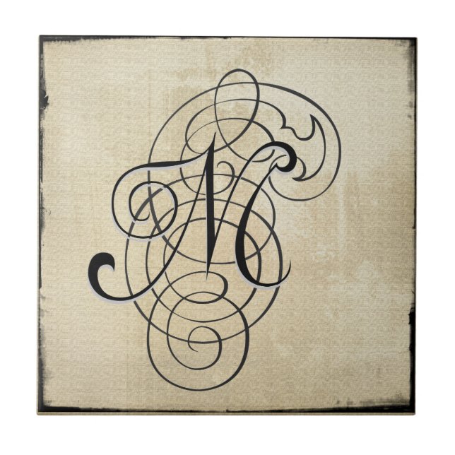 teja del mongram "M" (Frente)