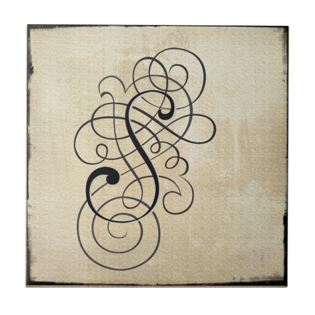 teja del mongram "S" (Frente)