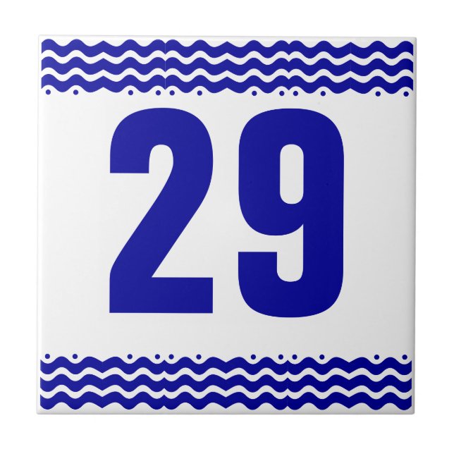 Teja del número de ondas del art déco (Frente)