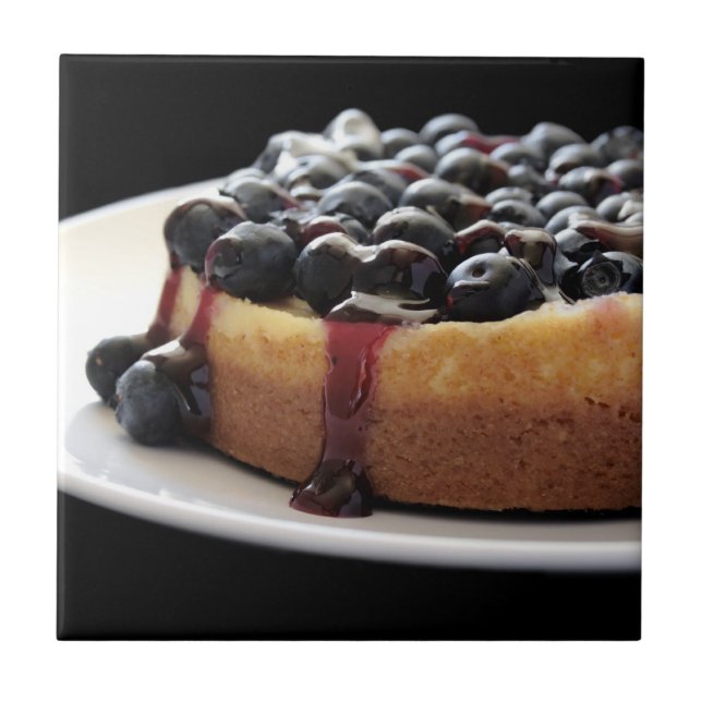 teja del pastel de queso del arándano (Frente)