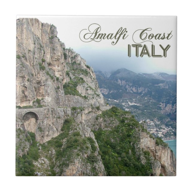 Teja del personalizado de la costa de Amalfi (Frente)