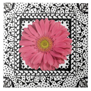 Teja del rosa de la margarita del Gerbera