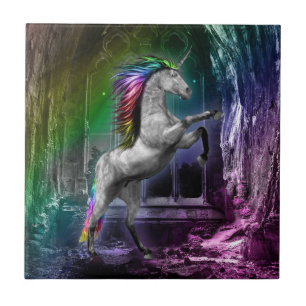 Teja del unicornio del arco iris