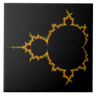 Teja determinada ardiente de Mandelbrot