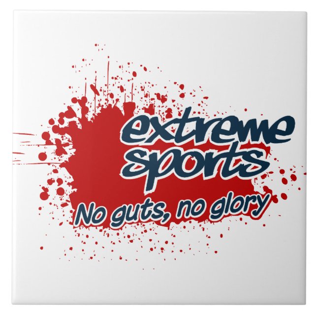 Teja extrema de los deportes, personalizable (Frente)