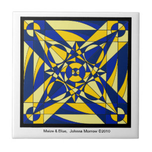 Teja geométrica de la mandala